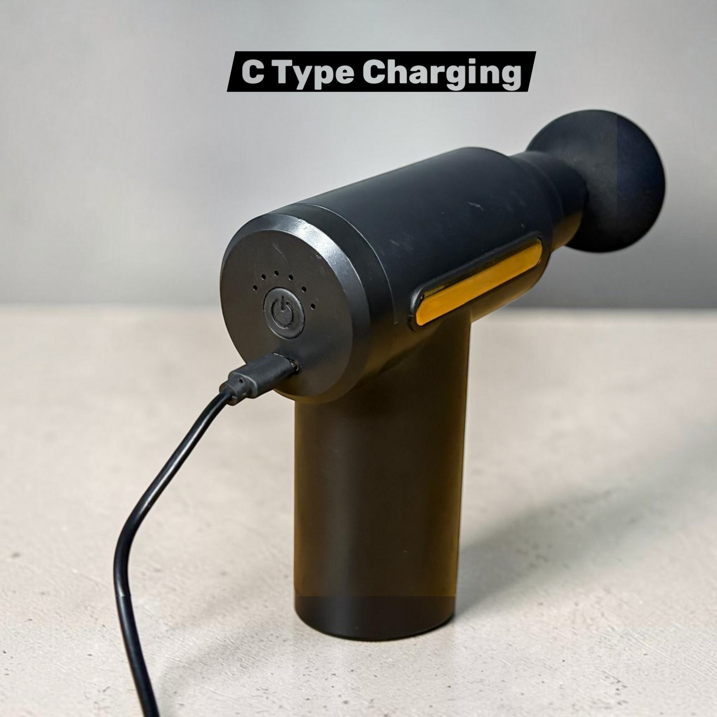 Professional Massage Gun | 6 Speed Levels | 4 Interchangeable Heads | Deep Tissue Relief