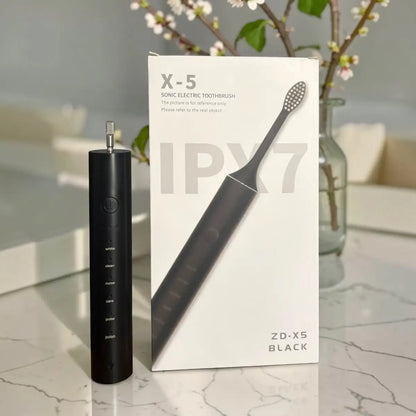 X-5 Sonic Electric Toothbrush – 6 Modes, 4 Brush Heads