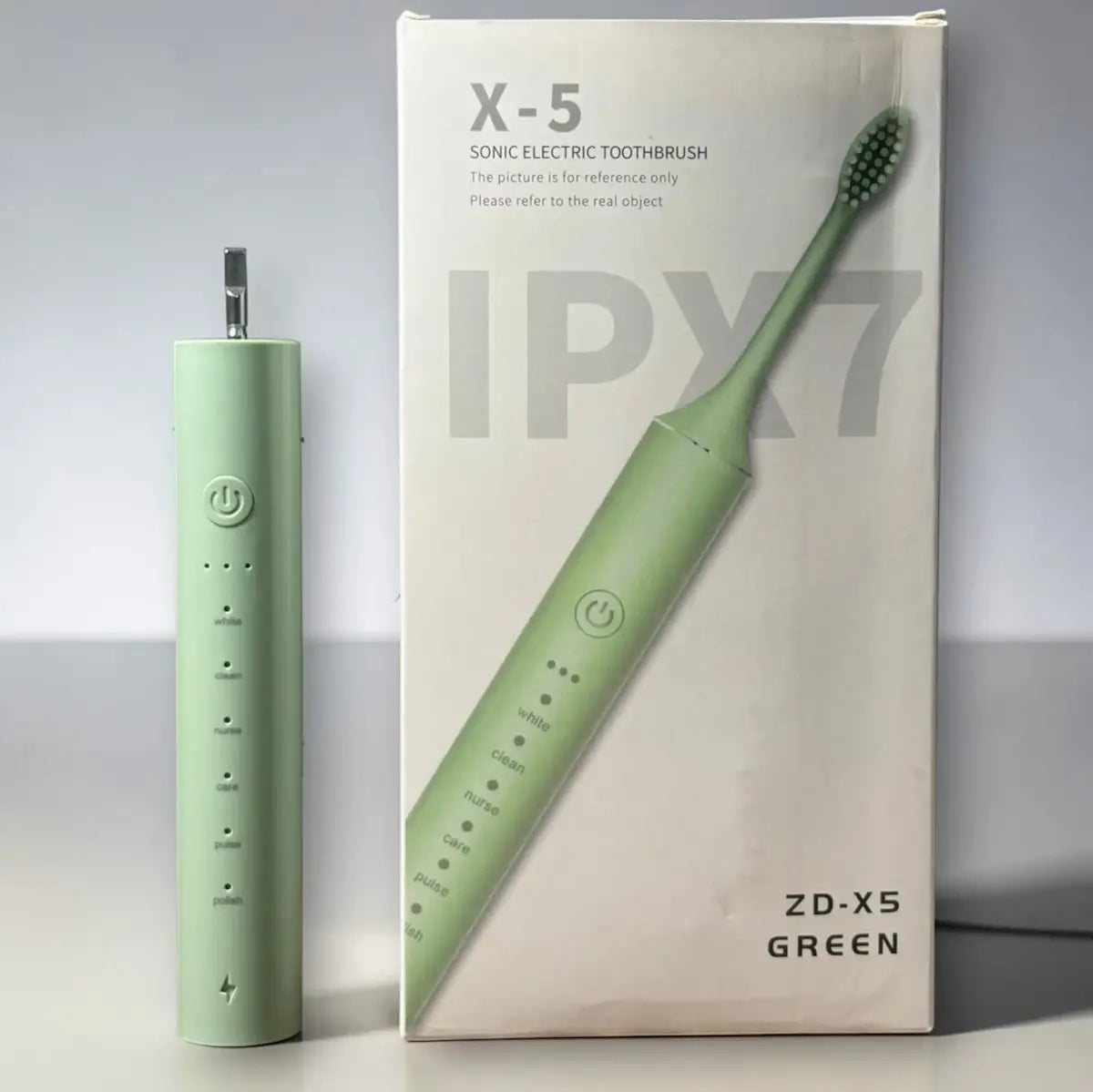 X-5 Sonic Electric Toothbrush – 6 Modes, 4 Brush Heads