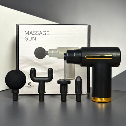 Professional Massage Gun | 6 Speed Levels | 4 Interchangeable Heads | Deep Tissue Relief