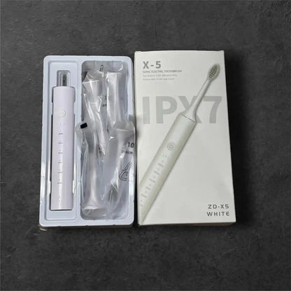 X-5 Sonic Electric Toothbrush – 6 Modes, 4 Brush Heads