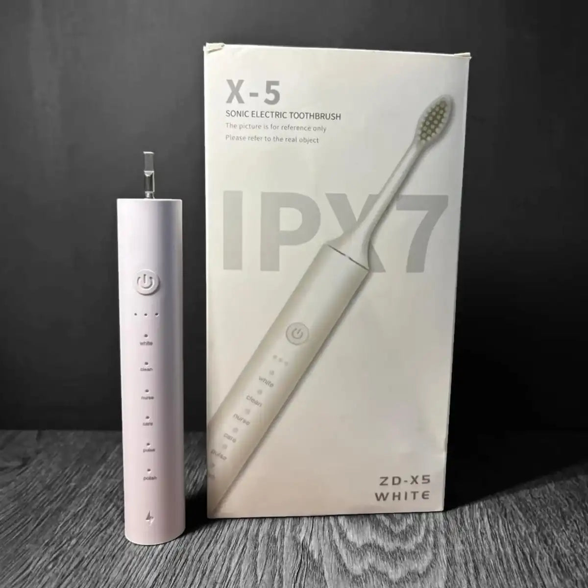 X-5 Sonic Electric Toothbrush – 6 Modes, 4 Brush Heads