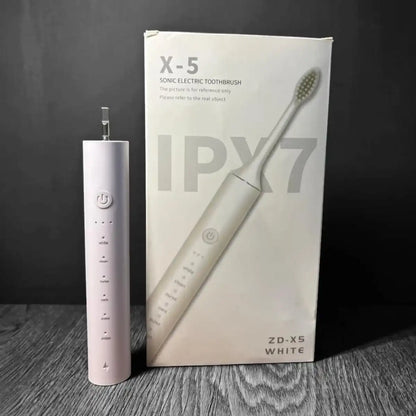 X-5 Sonic Electric Toothbrush – 6 Modes, 4 Brush Heads
