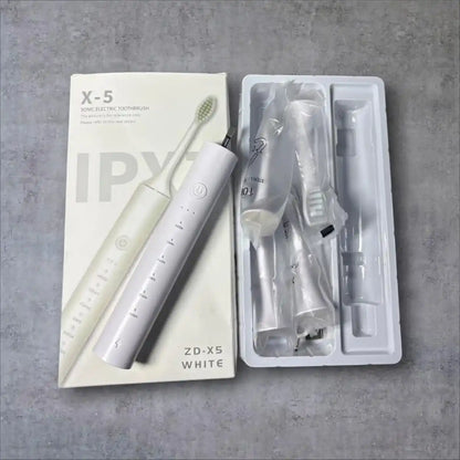 X-5 Sonic Electric Toothbrush – 6 Modes, 4 Brush Heads